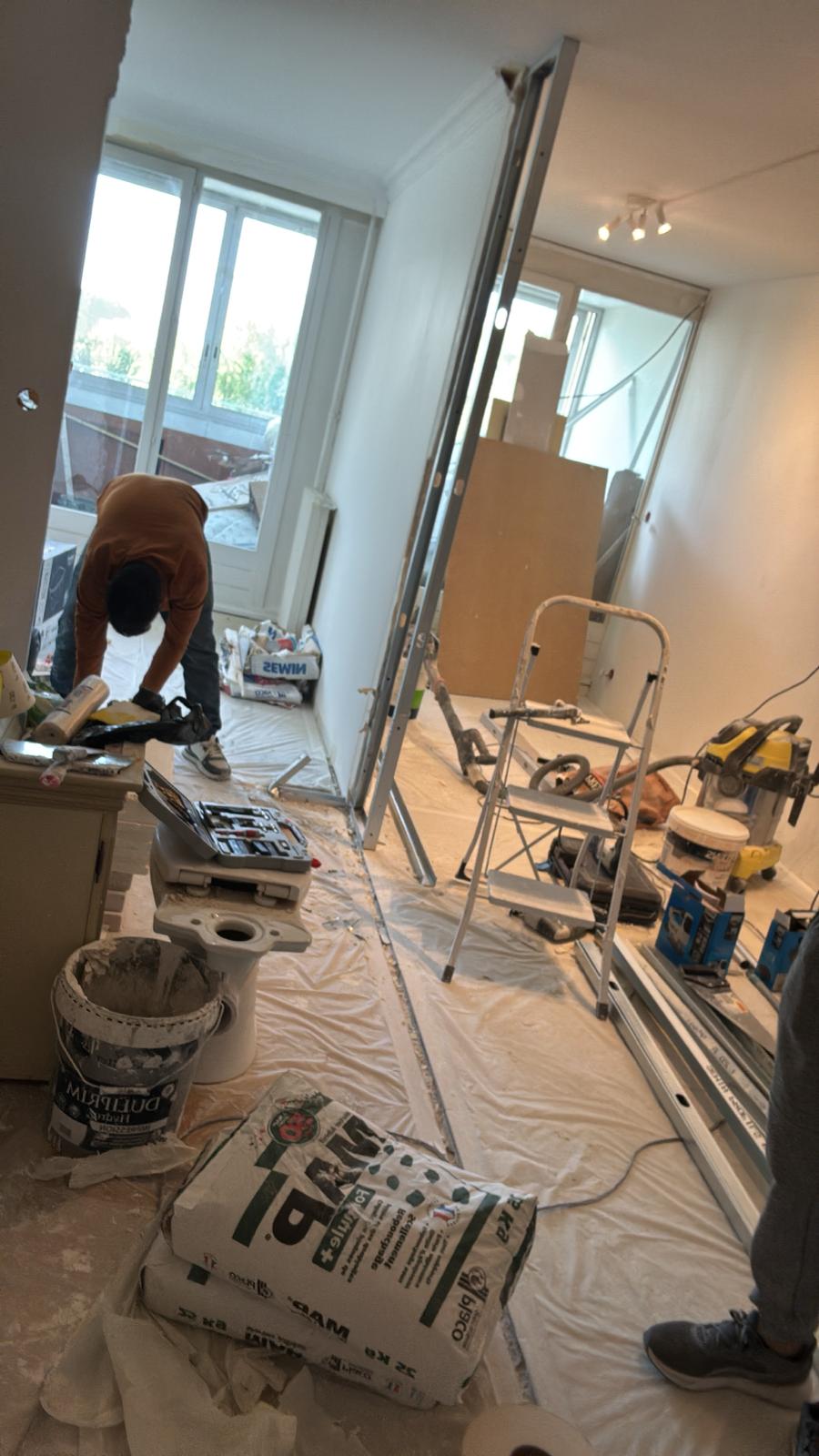 Avant - Cloisons Franconville