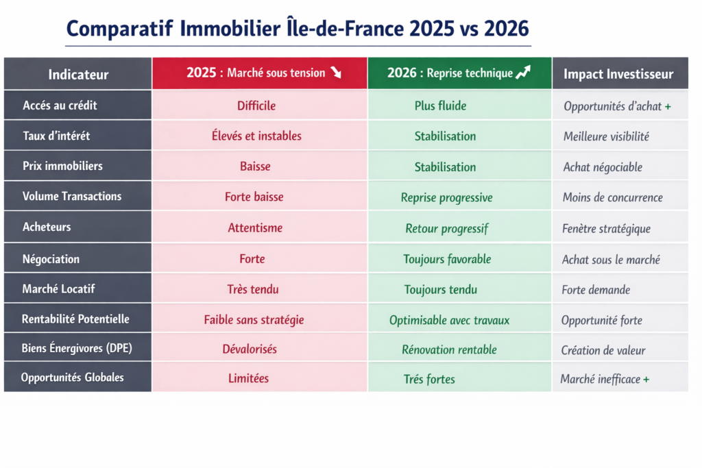 
Où investir en Île-de-France en 2026 ? Villes rentables, tendances et stratégies immobilières