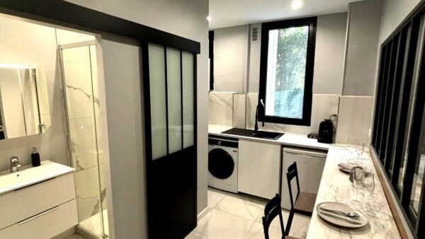 rénovation cuisine moderne petit espace optimisation studio Île-de-France