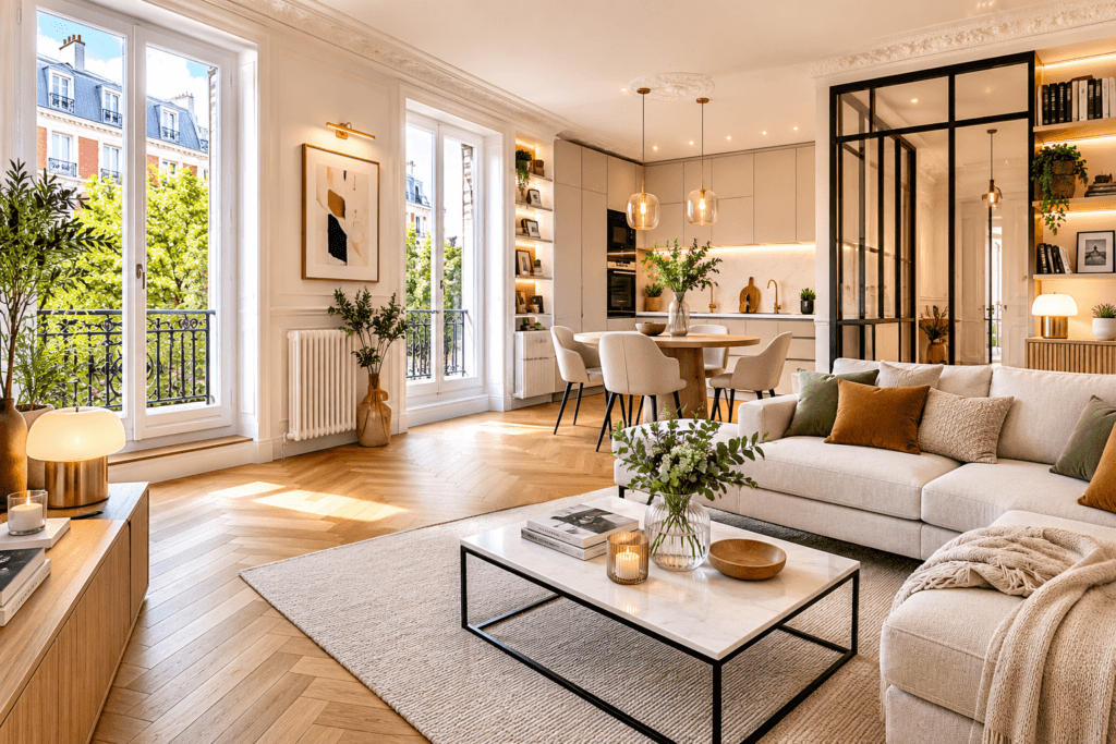 rénovation appartement Montrouge intérieur parisien rénové N-TERRE