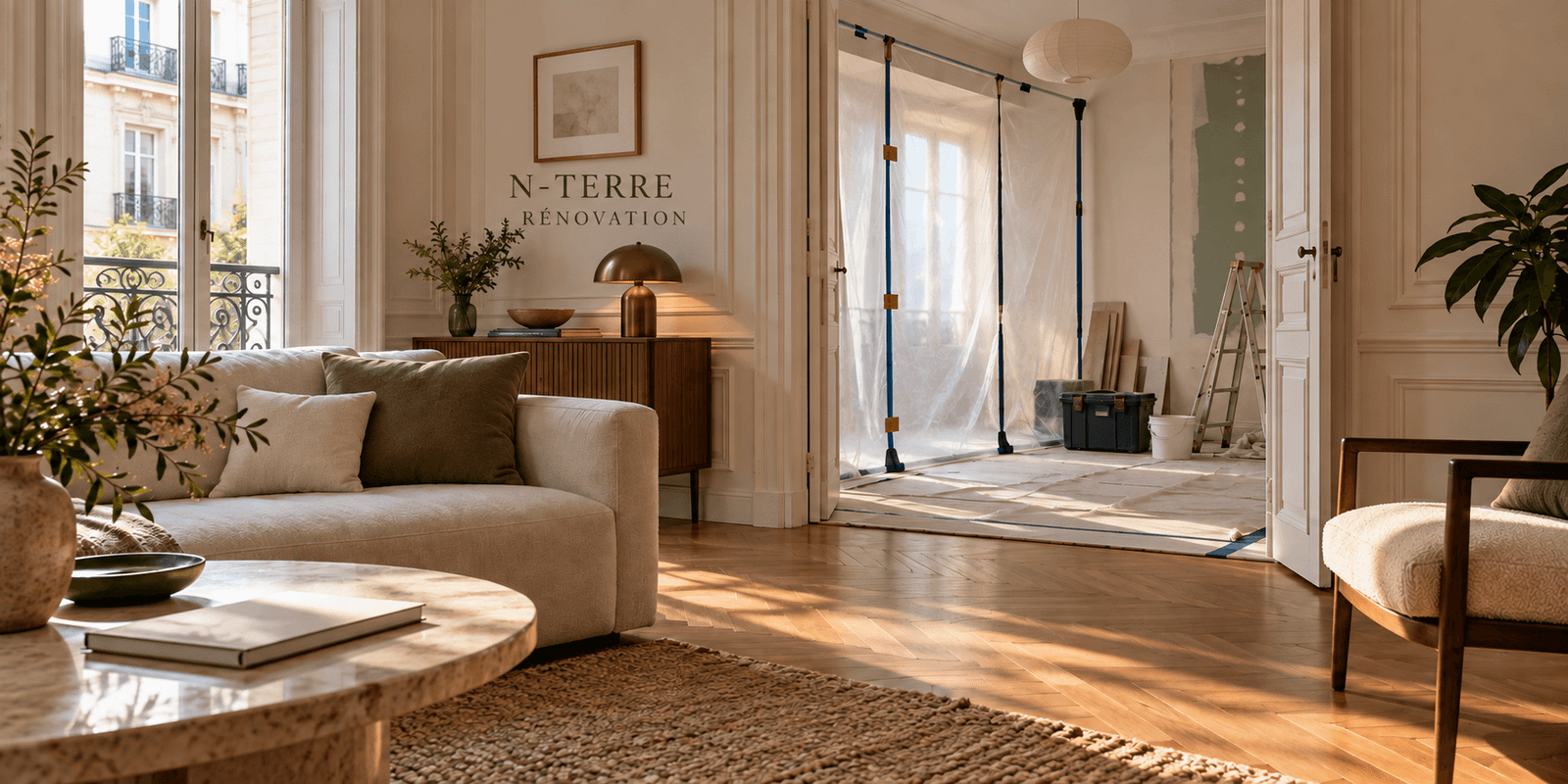 Peut-on rénover un appartement tout en y habitant dans les Hauts-de-Seine ?